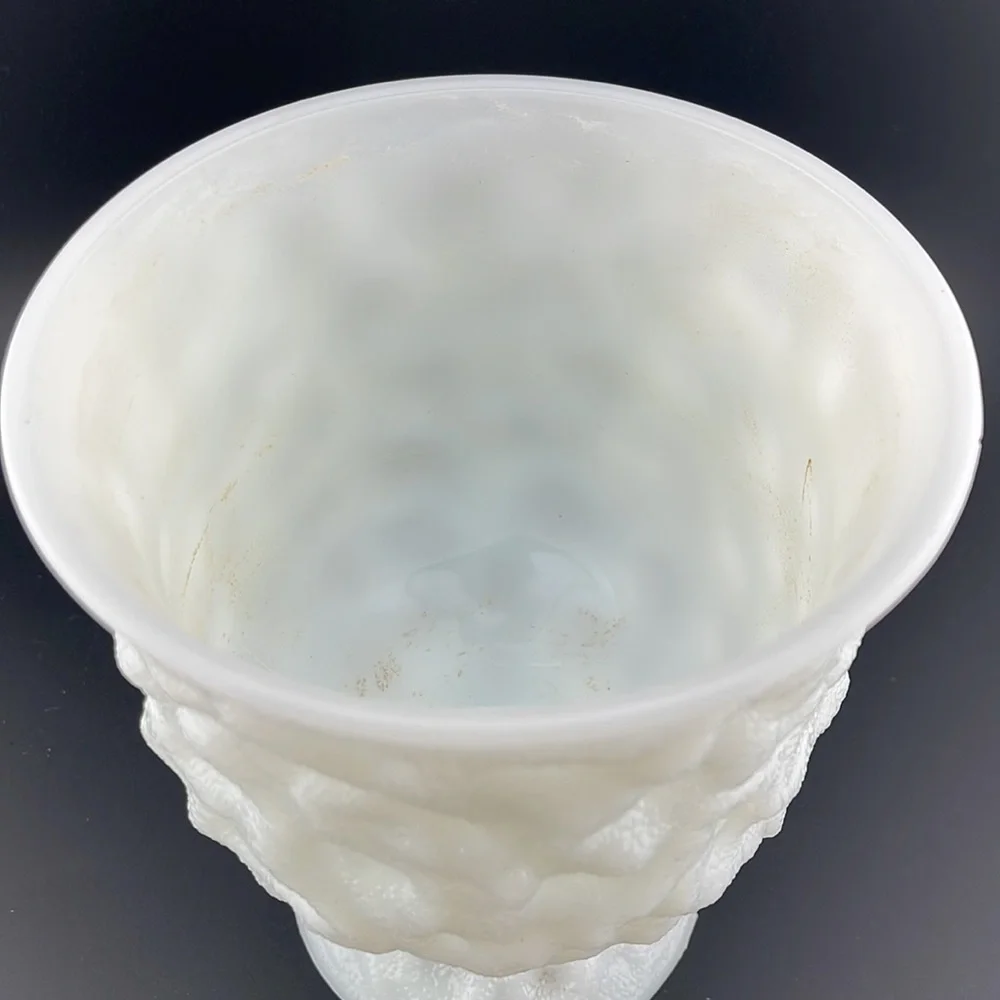 Vintage E.O. Brody Milk Glass